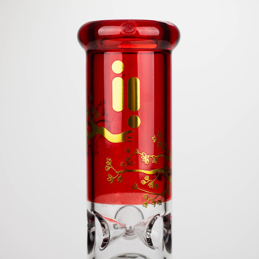 Infyniti Untamed 14" 7 mm classic beaker Water Pipes - Tiger_5