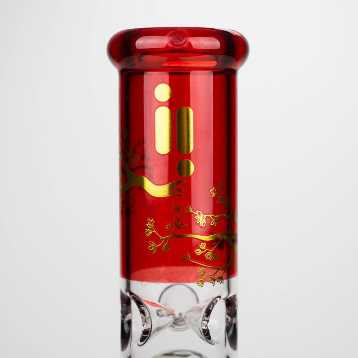 Infyniti Untamed 14" 7 mm classic beaker Water Pipes - Tiger_5