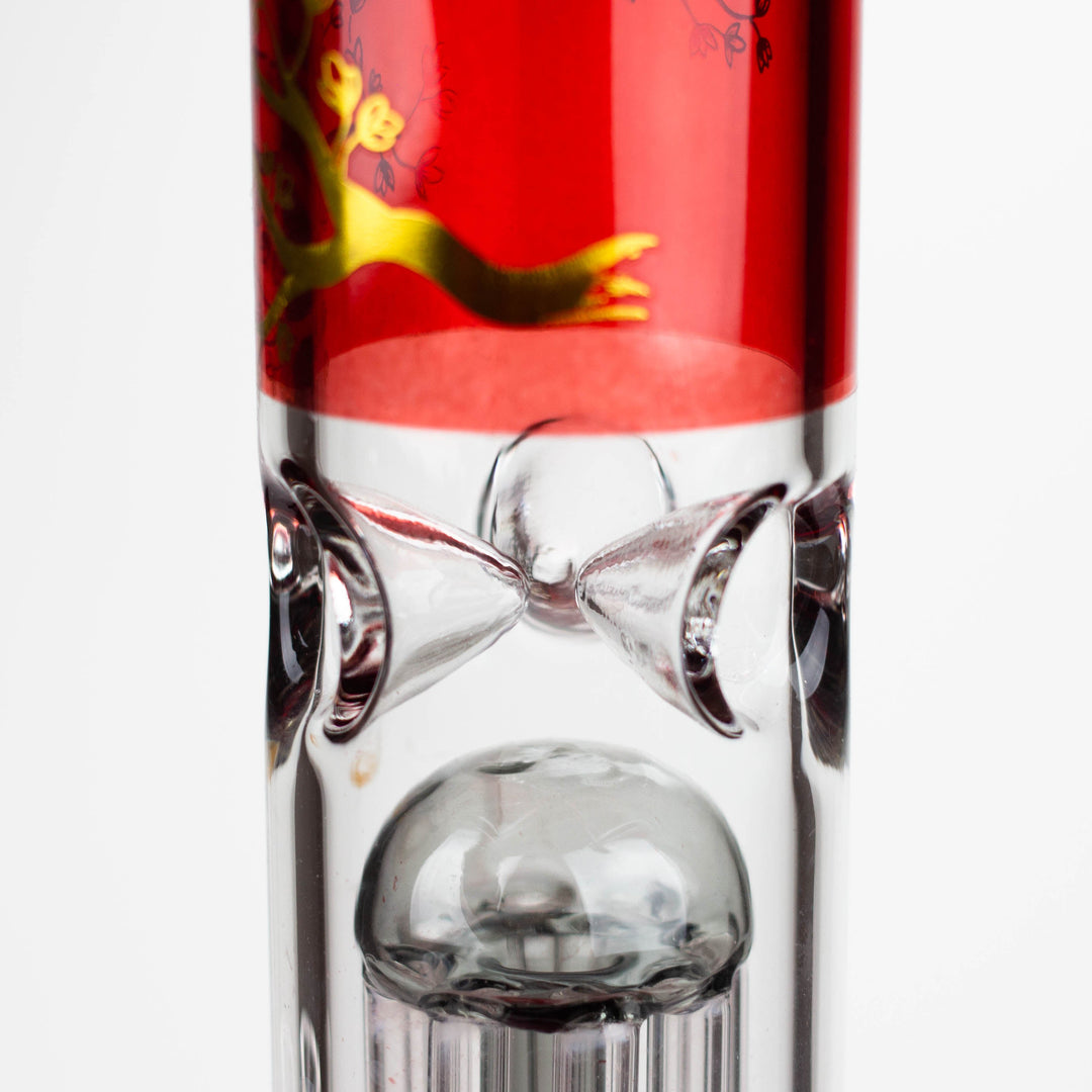 Infyniti Untamed 14" 7 mm classic beaker Water Pipes - Tiger_6