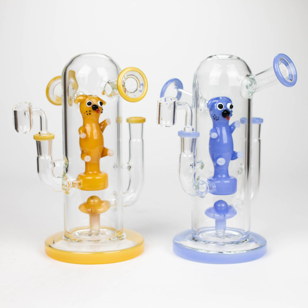 8.5" Double mouthpiece & Joint glass Water Pipes_0