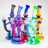9.8" Silicone+Glass Water Pipes-Assorted