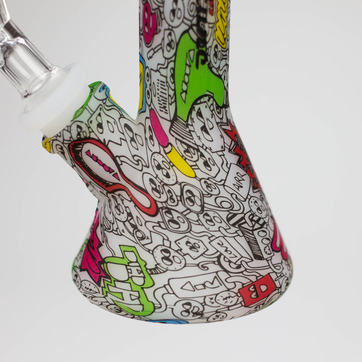 Fortune 5" Hydrographic Silicone Water Pipes-Assorted_4