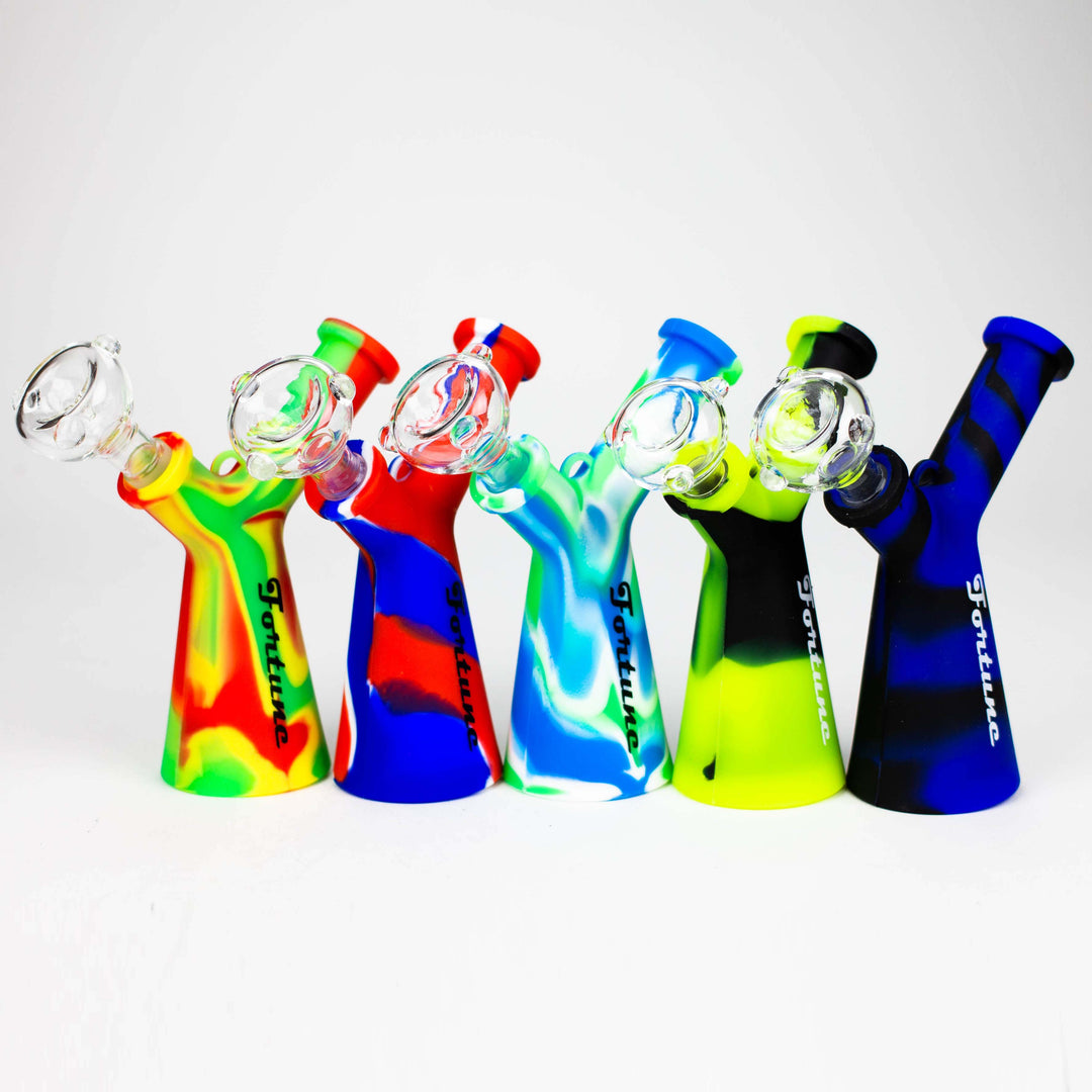 Fortune 6.5" Slingshot Silicone Water Pipes_0