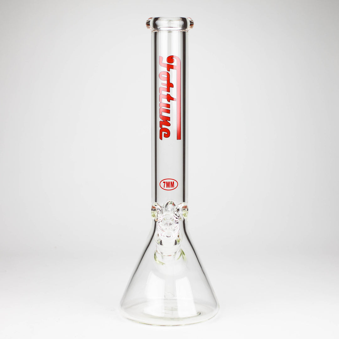 Fortune 16" 7mm Beaker Glass Water Pipes_12