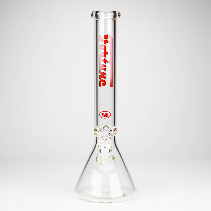 Fortune 16" 7mm Beaker Glass Water Pipes_12