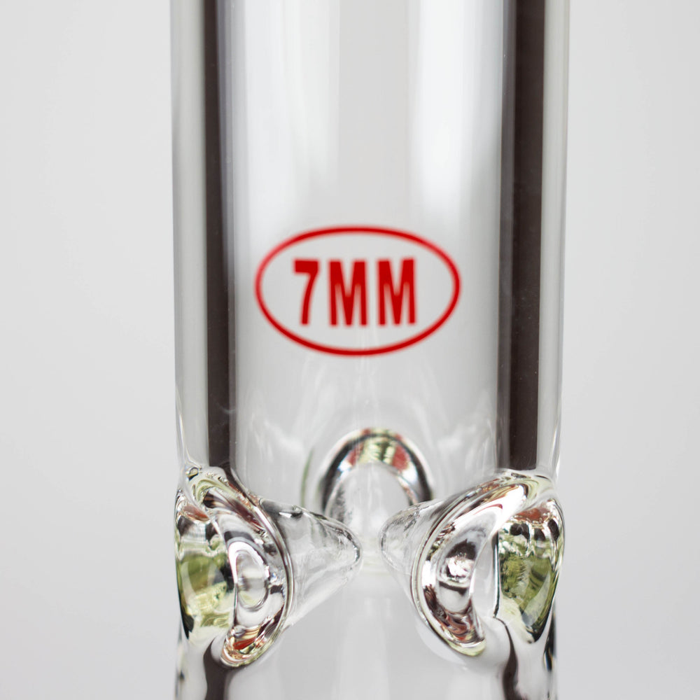 Fortune 16" 7mm Beaker Glass Water Pipes_1