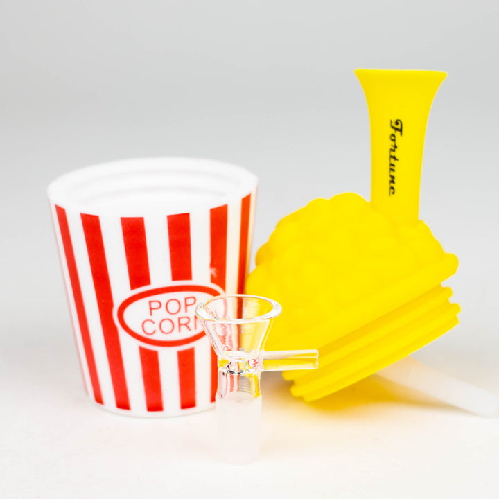 Fortune 6" Popcorn Silicone Water Pipes_1