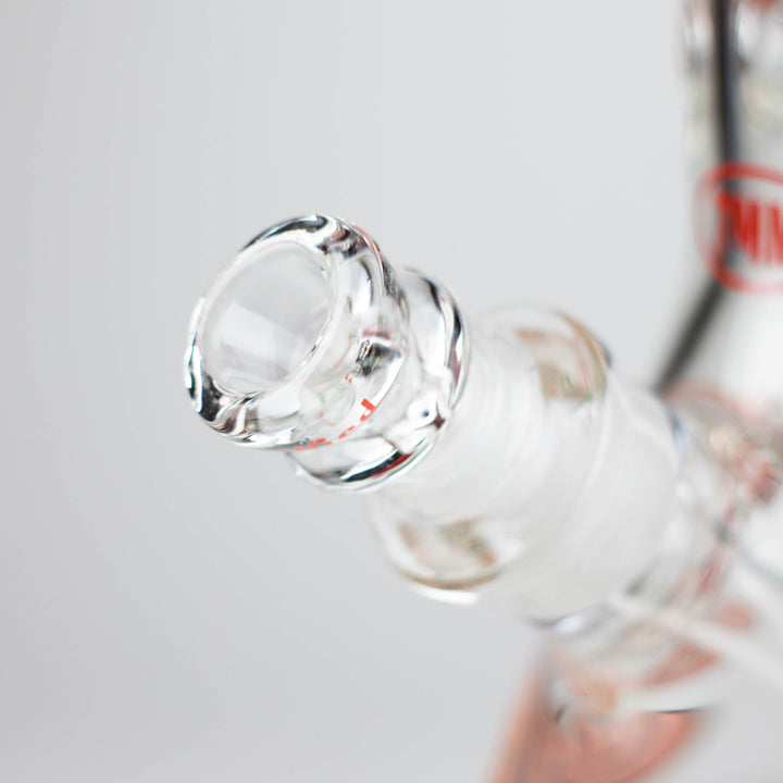 Fortune 12" 7mm Snake Glow in the dark Beaker Water Pipes_3