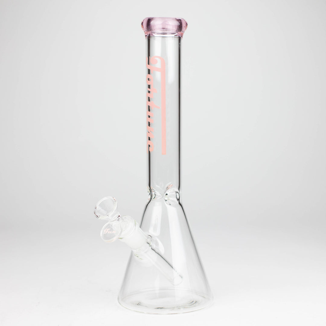 Fortune 12“ 4mm Color Accented Beaker Water Pipes_6