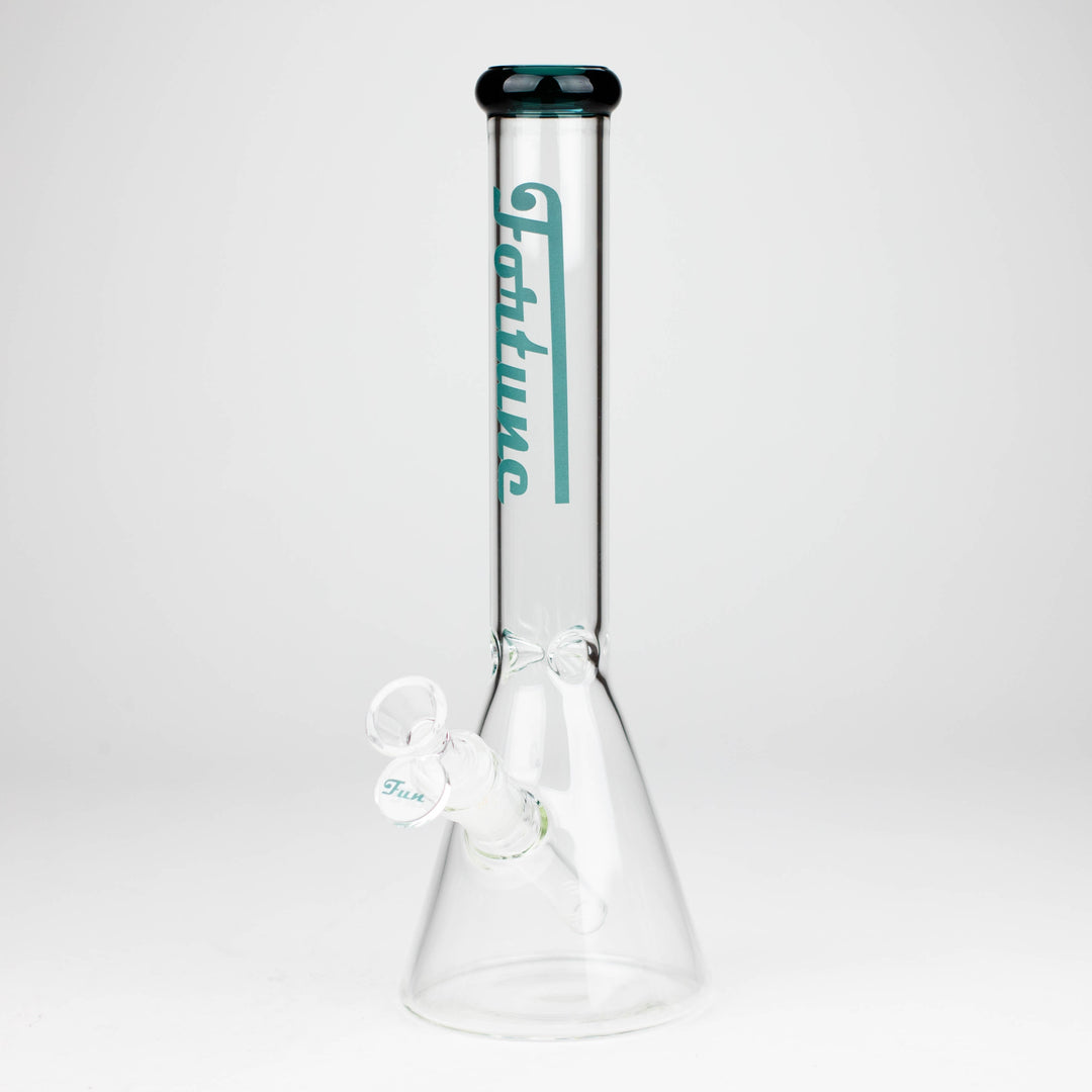 Fortune 12“ 4mm Color Accented Beaker Water Pipes_8