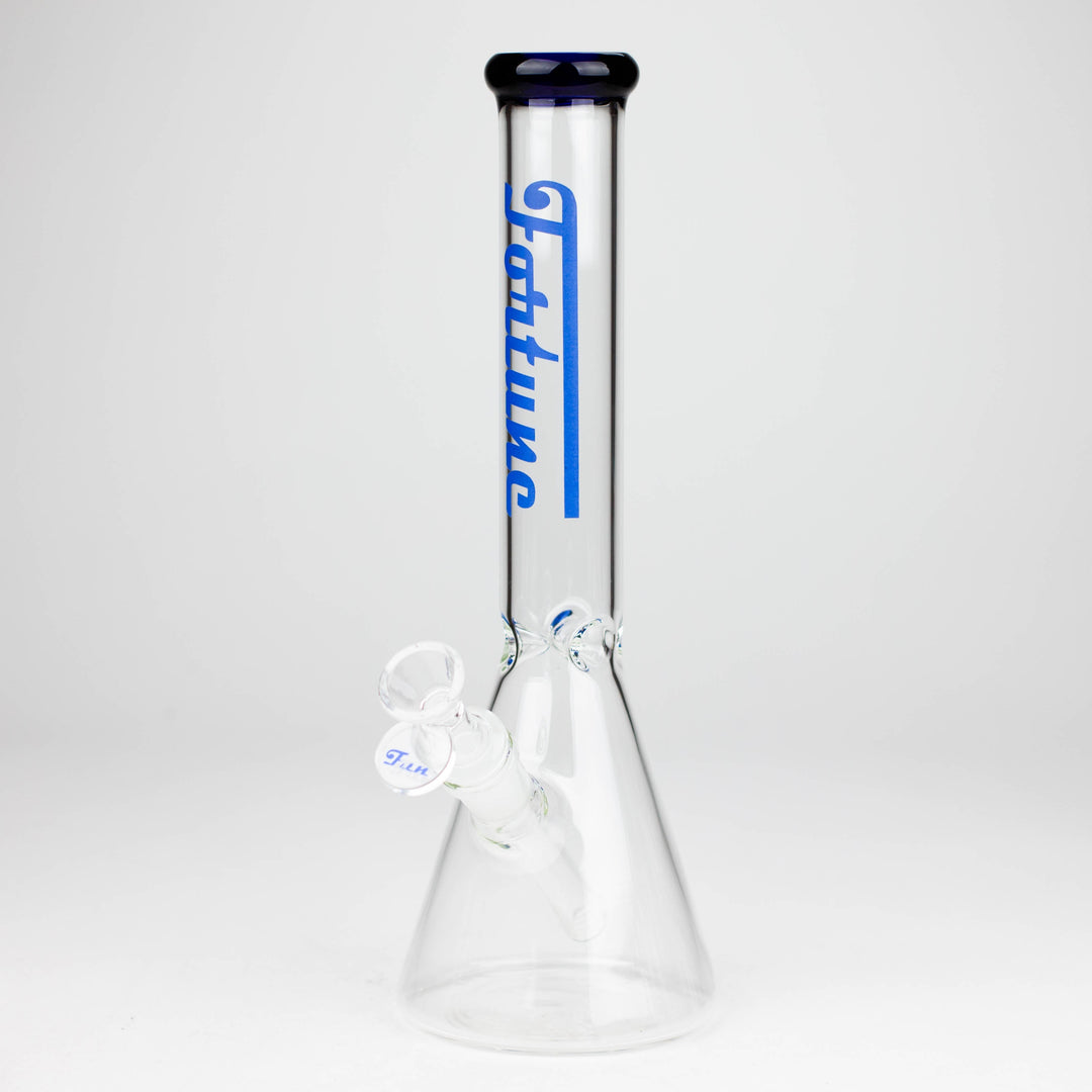 Fortune 12“ 4mm Color Accented Beaker Water Pipes_5