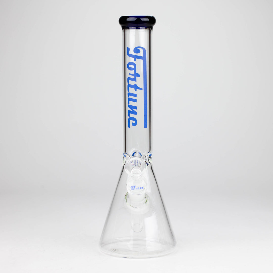 Fortune 12“ 4mm Color Accented Beaker Water Pipes_11