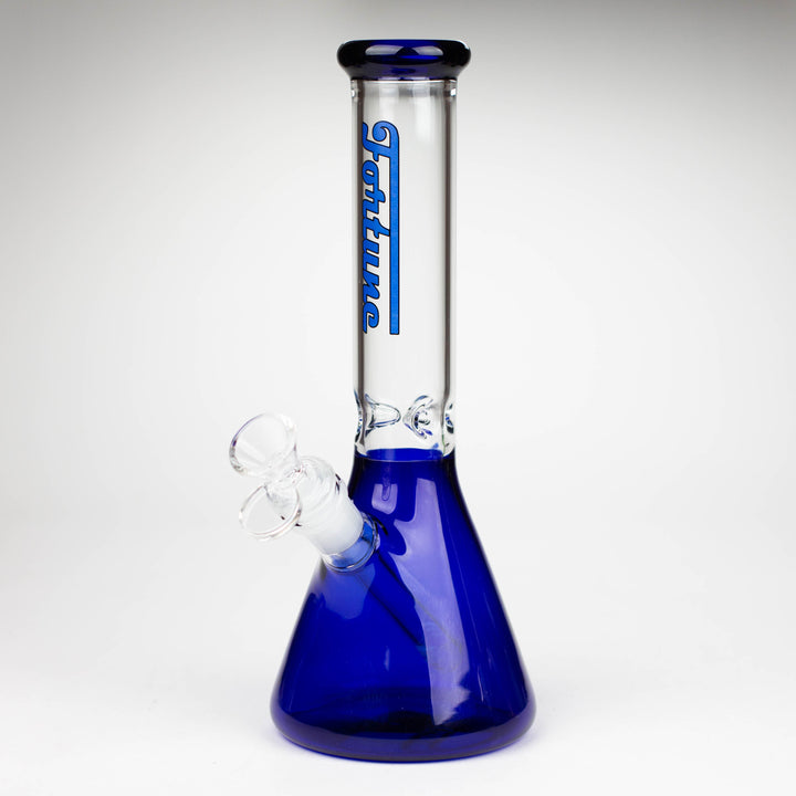 Fortune 10" 4mm Color Beaker Water Pipes_5