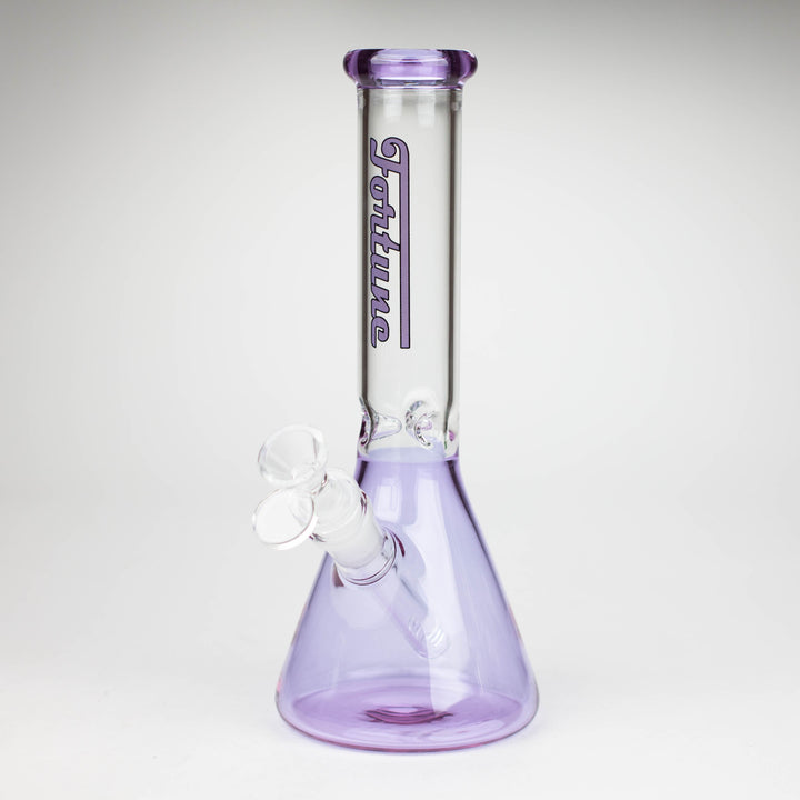 Fortune 10" 4mm Color Beaker Water Pipes_6