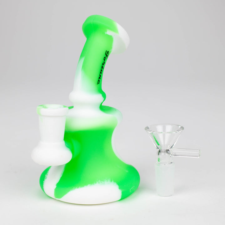 Fortune 5" Silicone mini Water Pipes_5