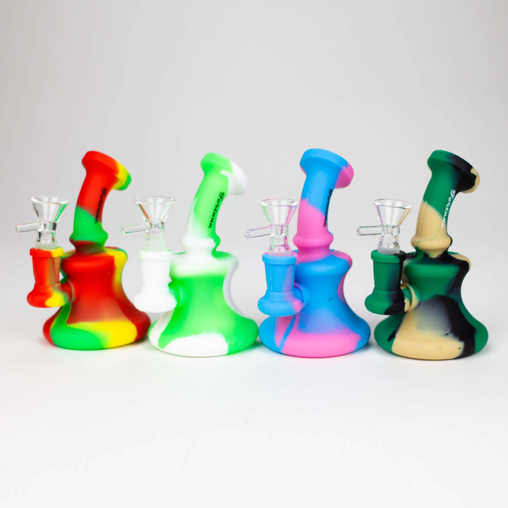 Fortune 5" Silicone mini Water Pipes_0