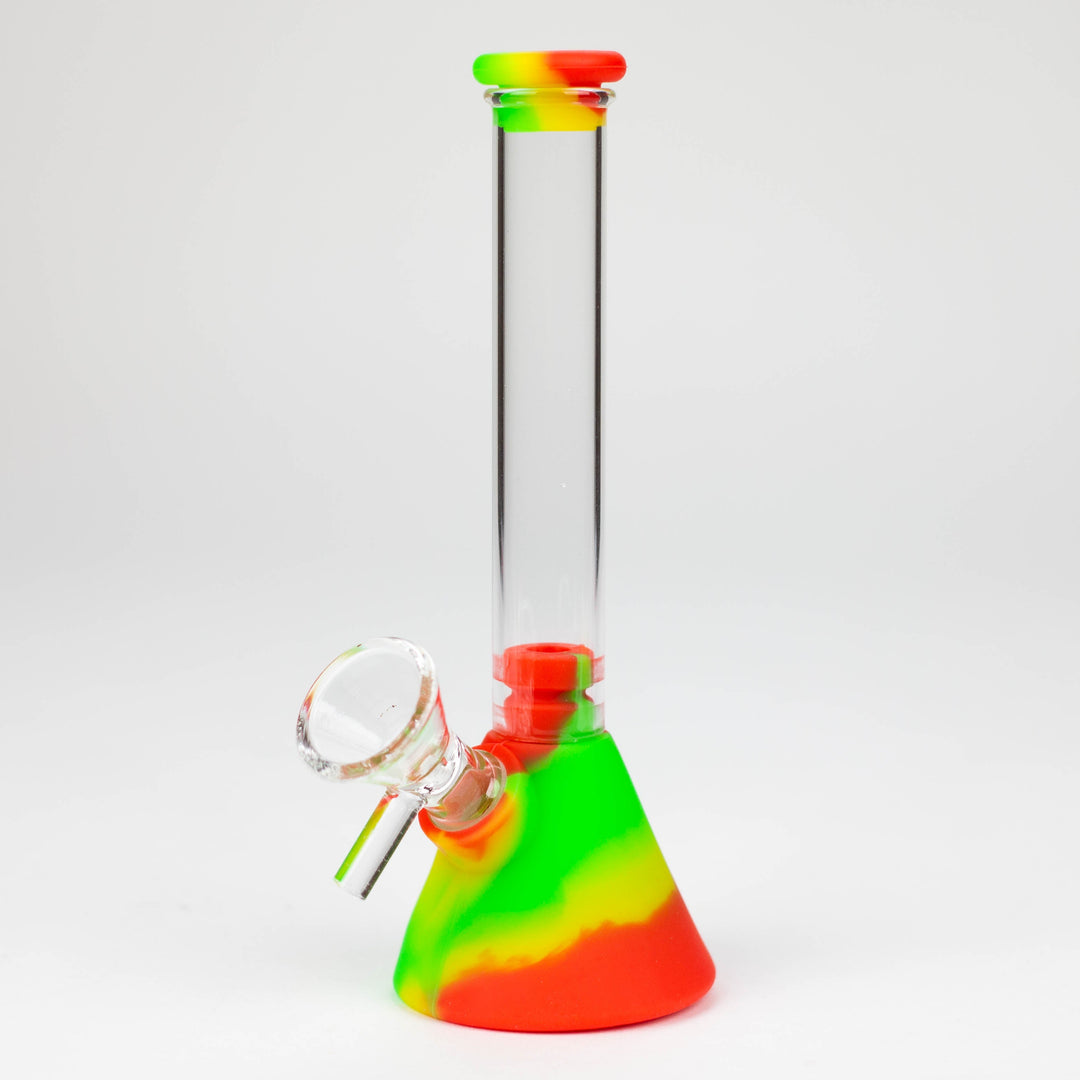 Silicone Glass Beaker Mini bong-Assorted_1