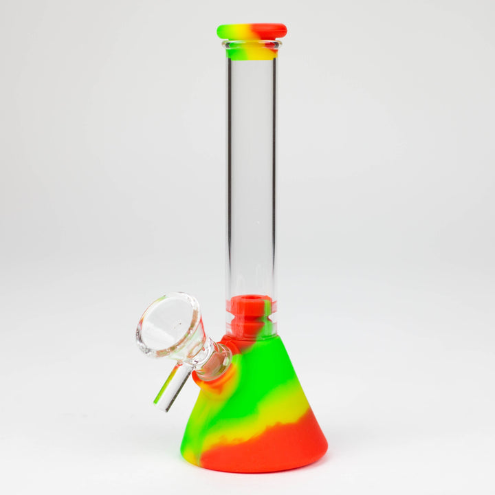 Silicone Glass Beaker Mini bong-Assorted_1