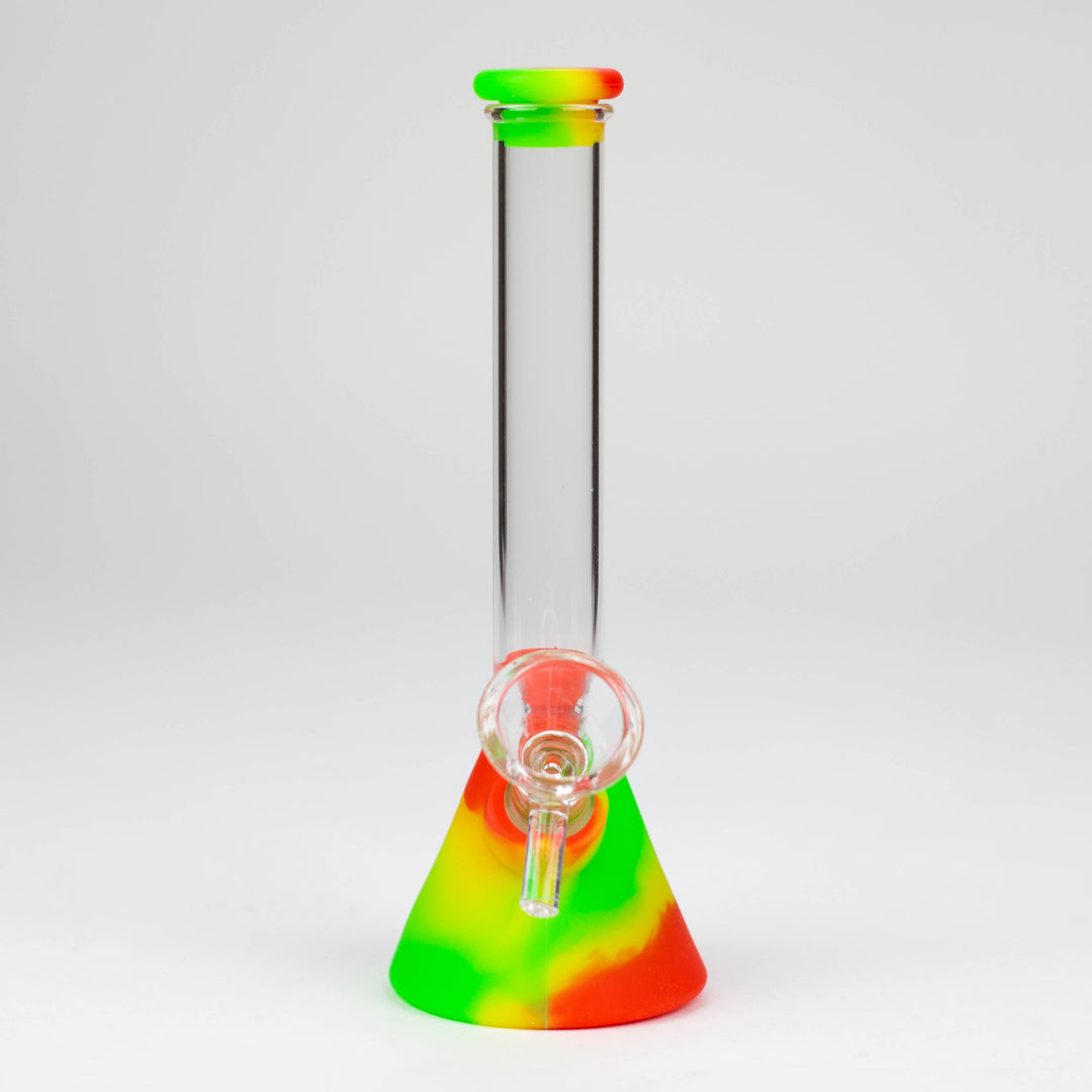 Silicone Glass Beaker Mini bong-Assorted_3
