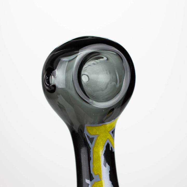 Kush 4.5" durable thick wall glass pipe_2