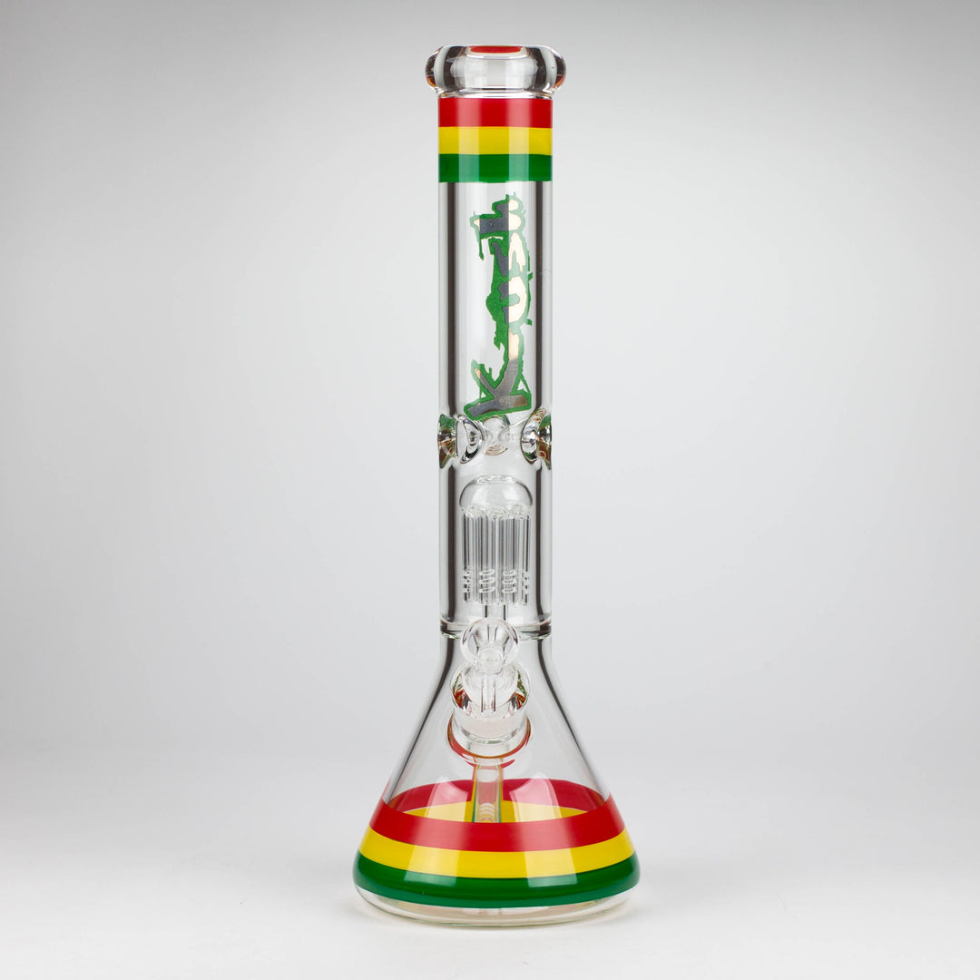Kush 15" tree percolator 7mm glass bong_9