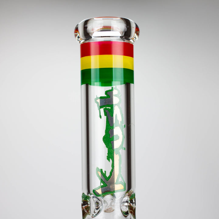 Kush 15" tree percolator 7mm glass bong_10