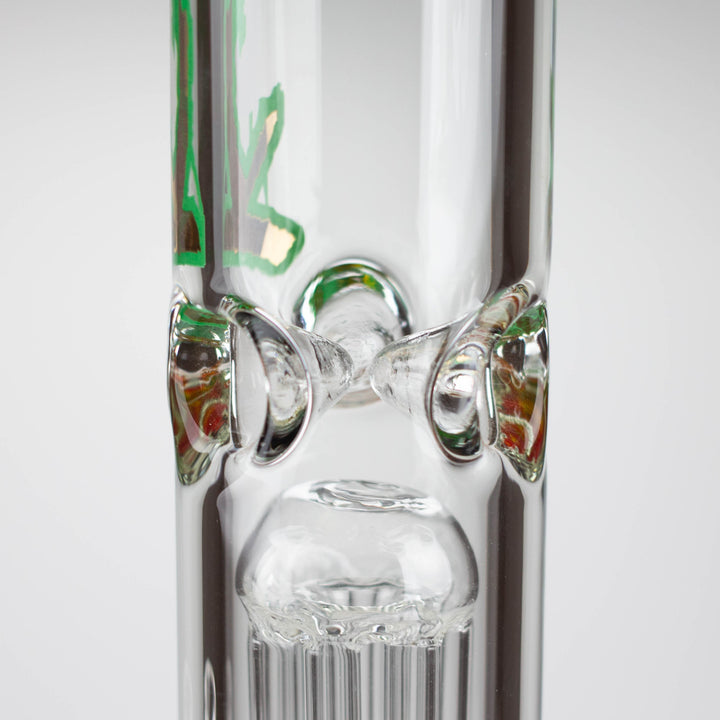 Kush 15" tree percolator 7mm glass bong_11