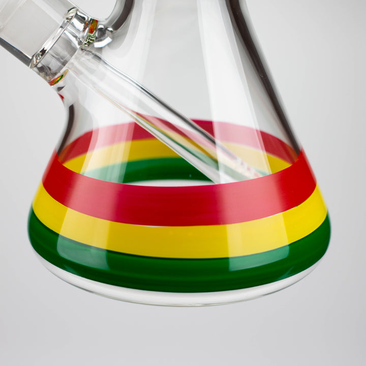 Kush 15" tree percolator 7mm glass bong_14