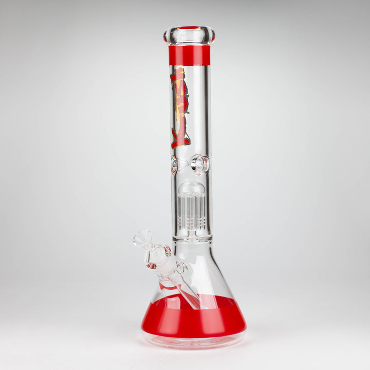 Kush 15" tree percolator 7mm glass bong_2