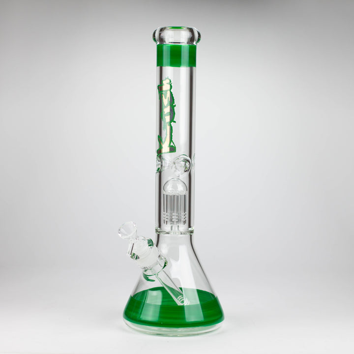 Kush 15" tree percolator 7mm glass bong_3