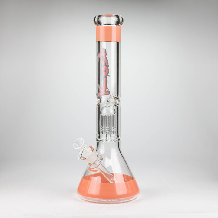 Kush 15" tree percolator 7mm glass bong_6