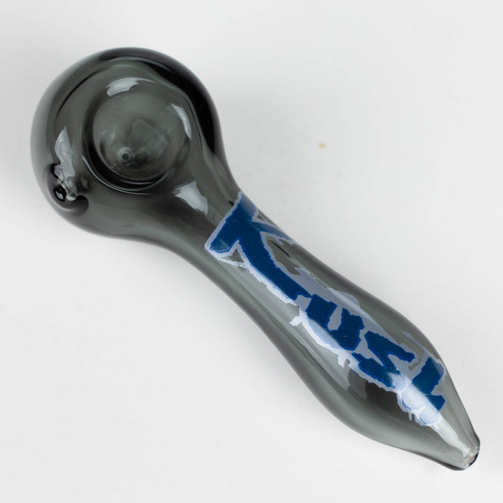 Kush 4.5" durable thick wall glass pipe_7