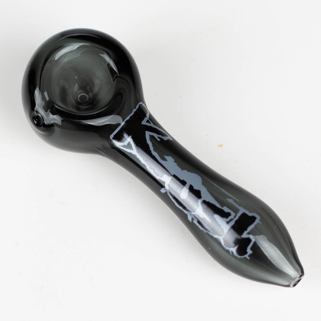 Kush 4.5" durable thick wall glass pipe_8