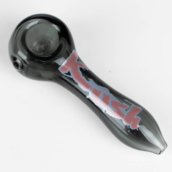 Kush 4.5" durable thick wall glass pipe_9
