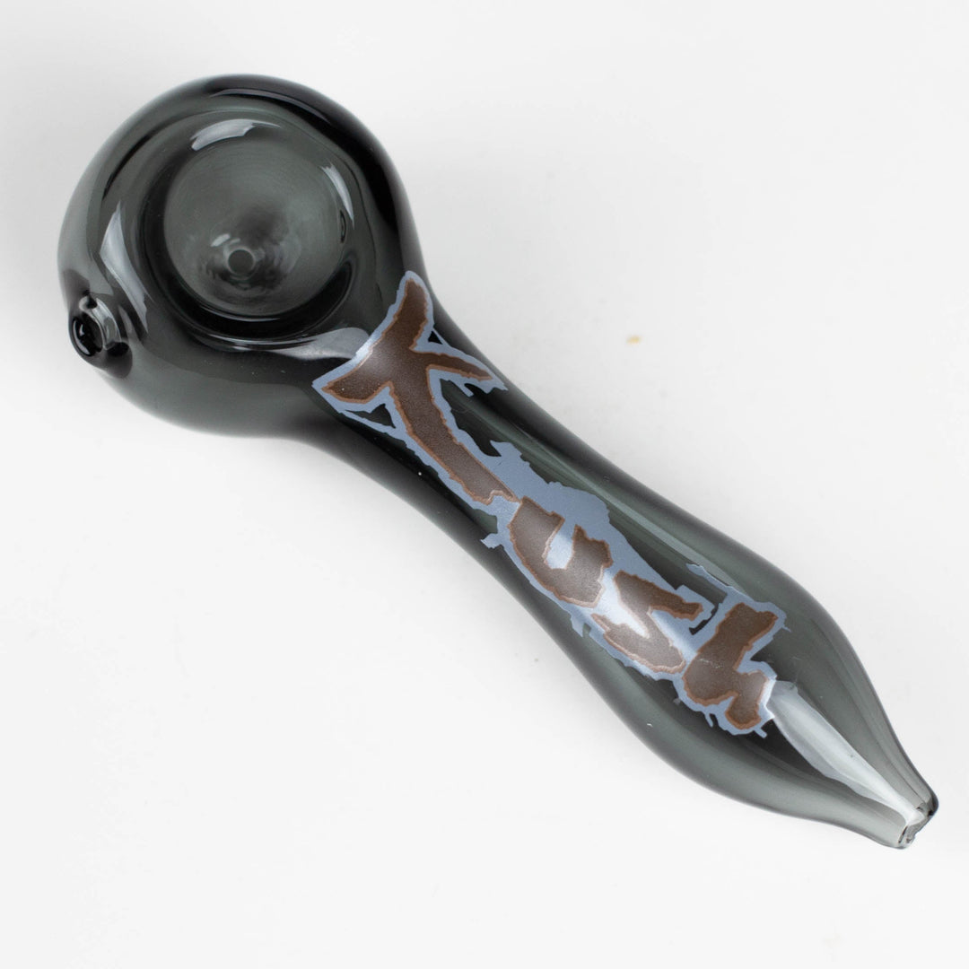 Kush 4.5" durable thick wall glass pipe_10