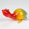 Turtle Shape Rasta insideout pipe 4"