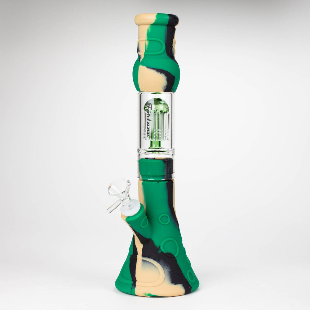 Fortune 12.5 Inches Silicone Bong With 6 Arms percolator_1