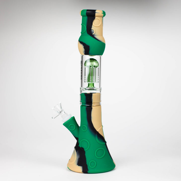 Fortune 12.5 Inches Silicone Bong With 6 Arms percolator_2