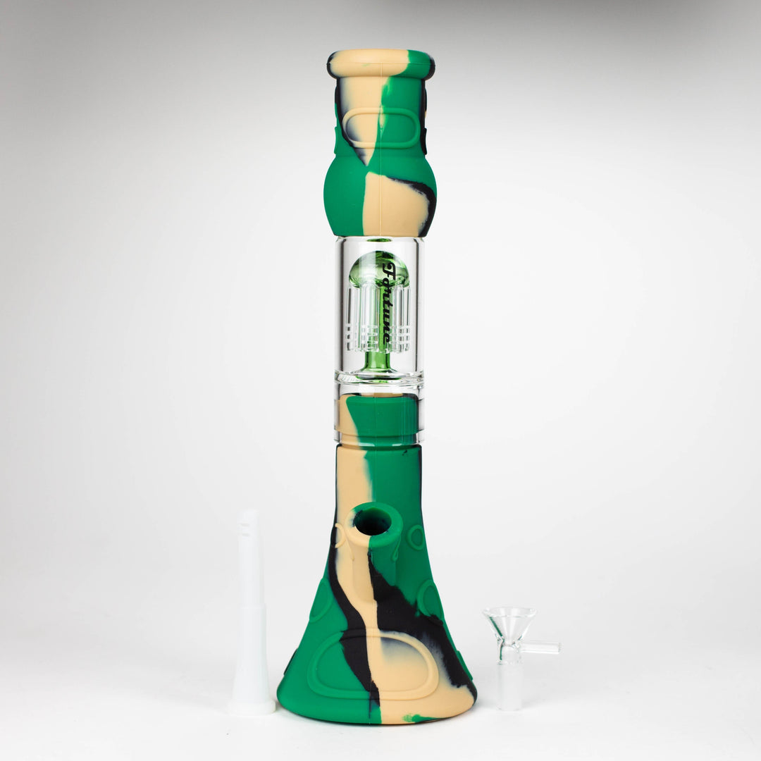 Fortune 12.5 Inches Silicone Bong With 6 Arms percolator_7