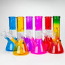 Single dome Percolator glass water bong [GHWP-24] 8"