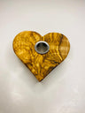 VOW Olive Wood Heart Pipe
