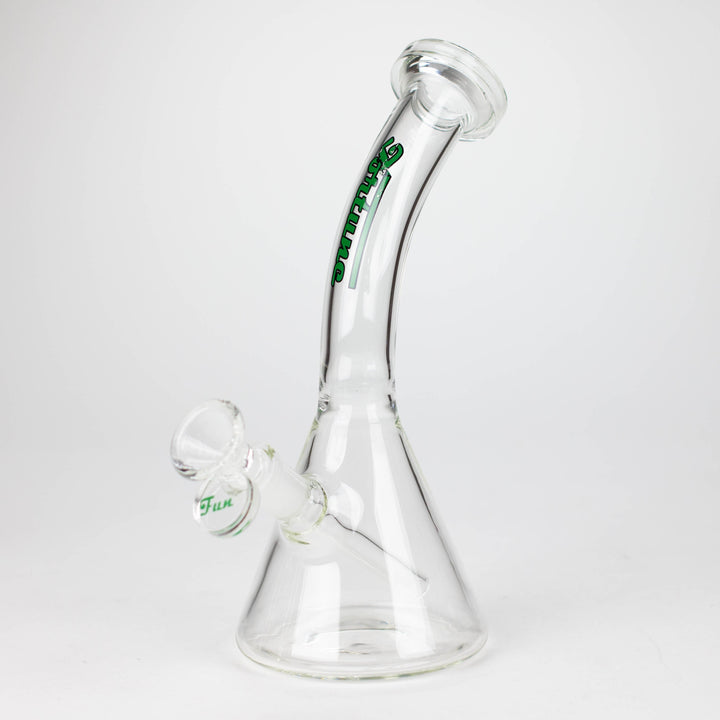 Fortune 8" Bong With Slider_2