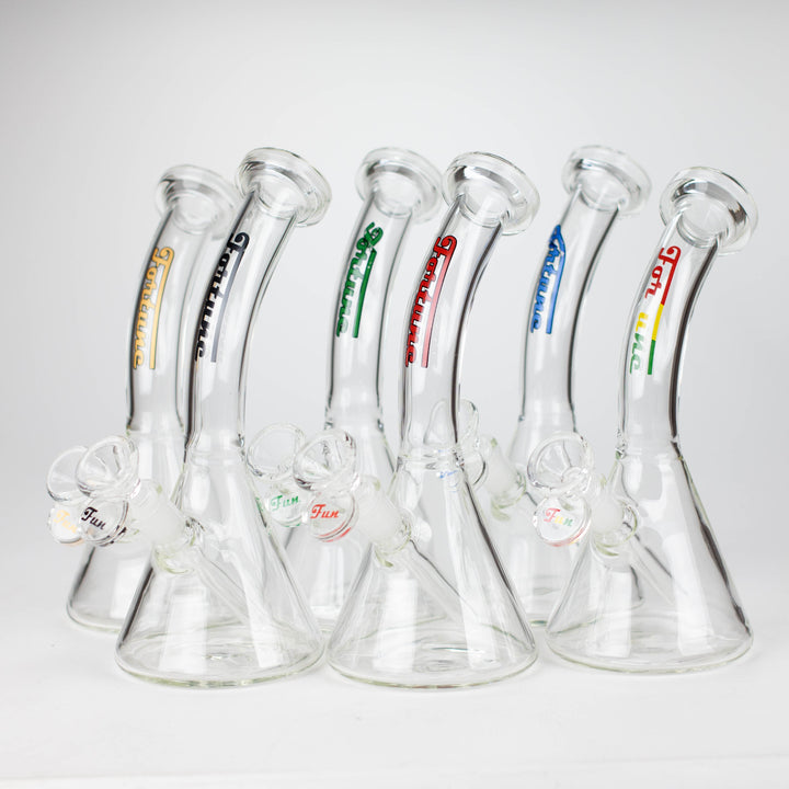 Fortune 8" Bong With Slider_0