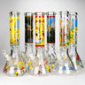 Cartoon 9 mm glass pipes 14"