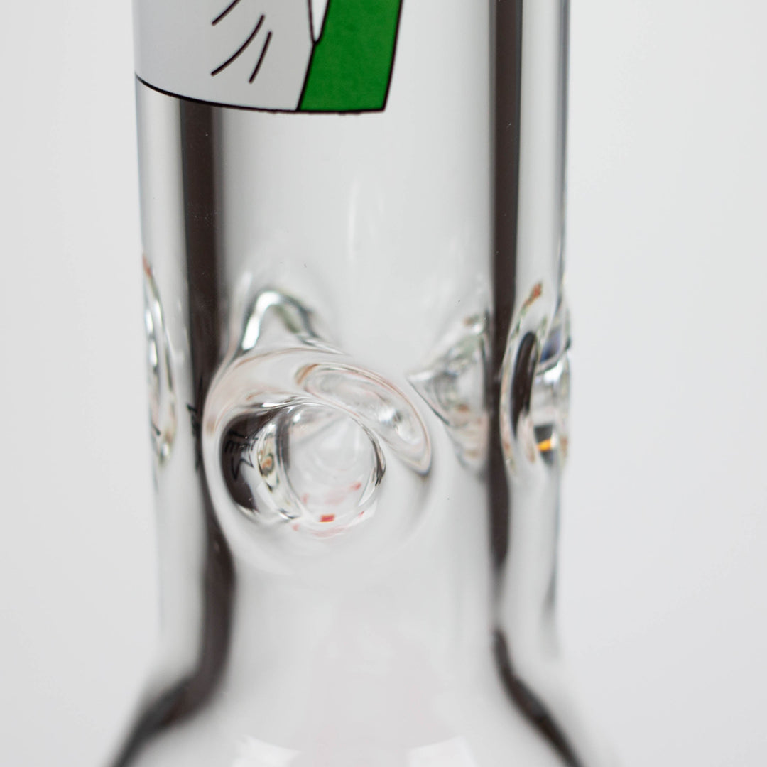 Brand 9mm glass water pipes 14"_8