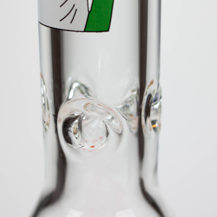 Brand 9mm glass water pipes 14"_8