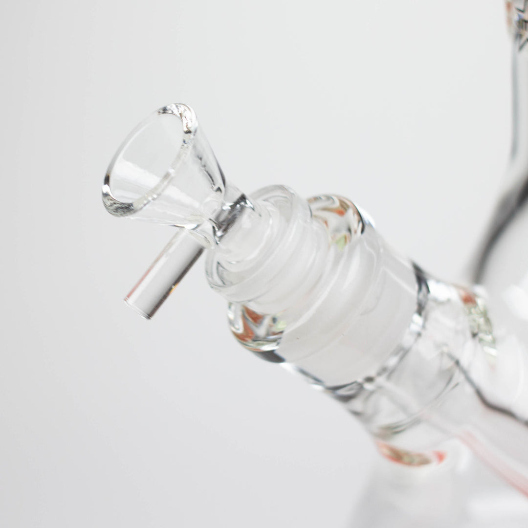 Brand 9mm glass water pipes 14"_9