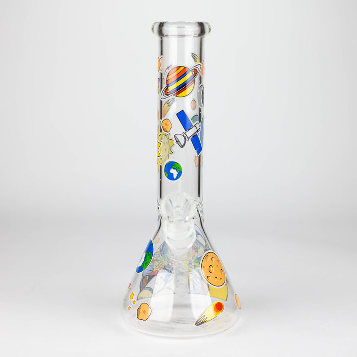 Glass Bong With The Astronaut Design 10"_3