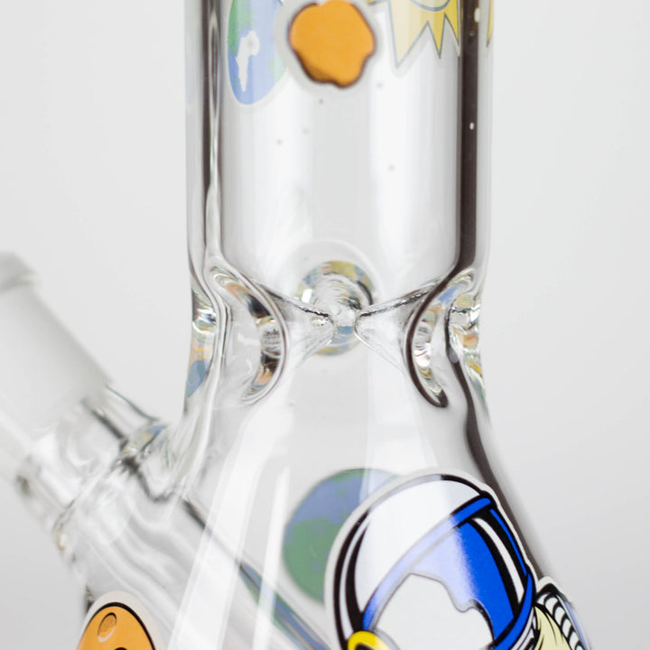 Glass Bong With The Astronaut Design 10"_4