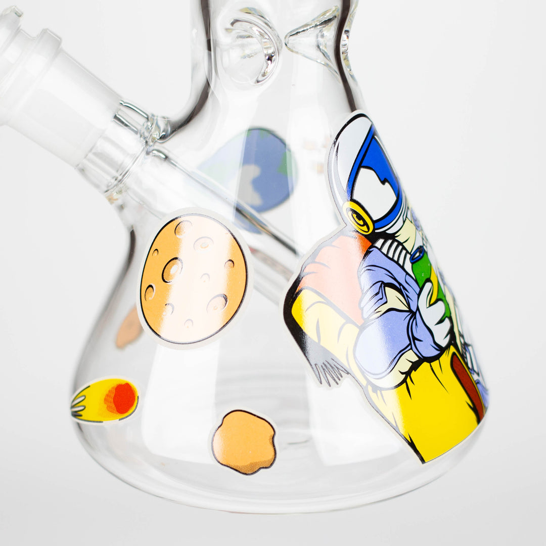 Glass Bong With The Astronaut Design 10"_6